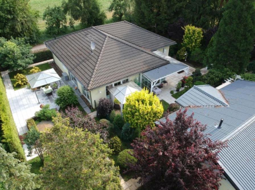 Ferienhaus Blaumond Mit Gartensaunaヴァンドリッツ エクステリア 写真